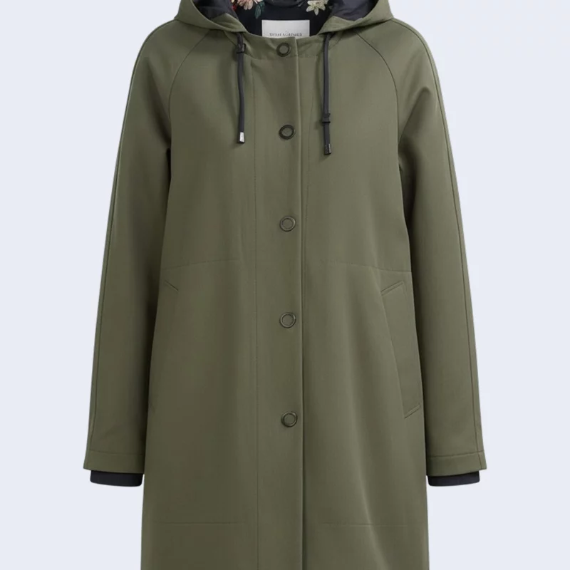 Olive Utility Jacket - Image 2