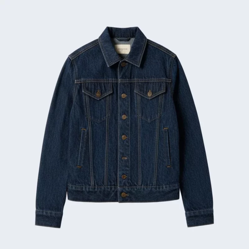 Denim Crop Jacket - Image 2