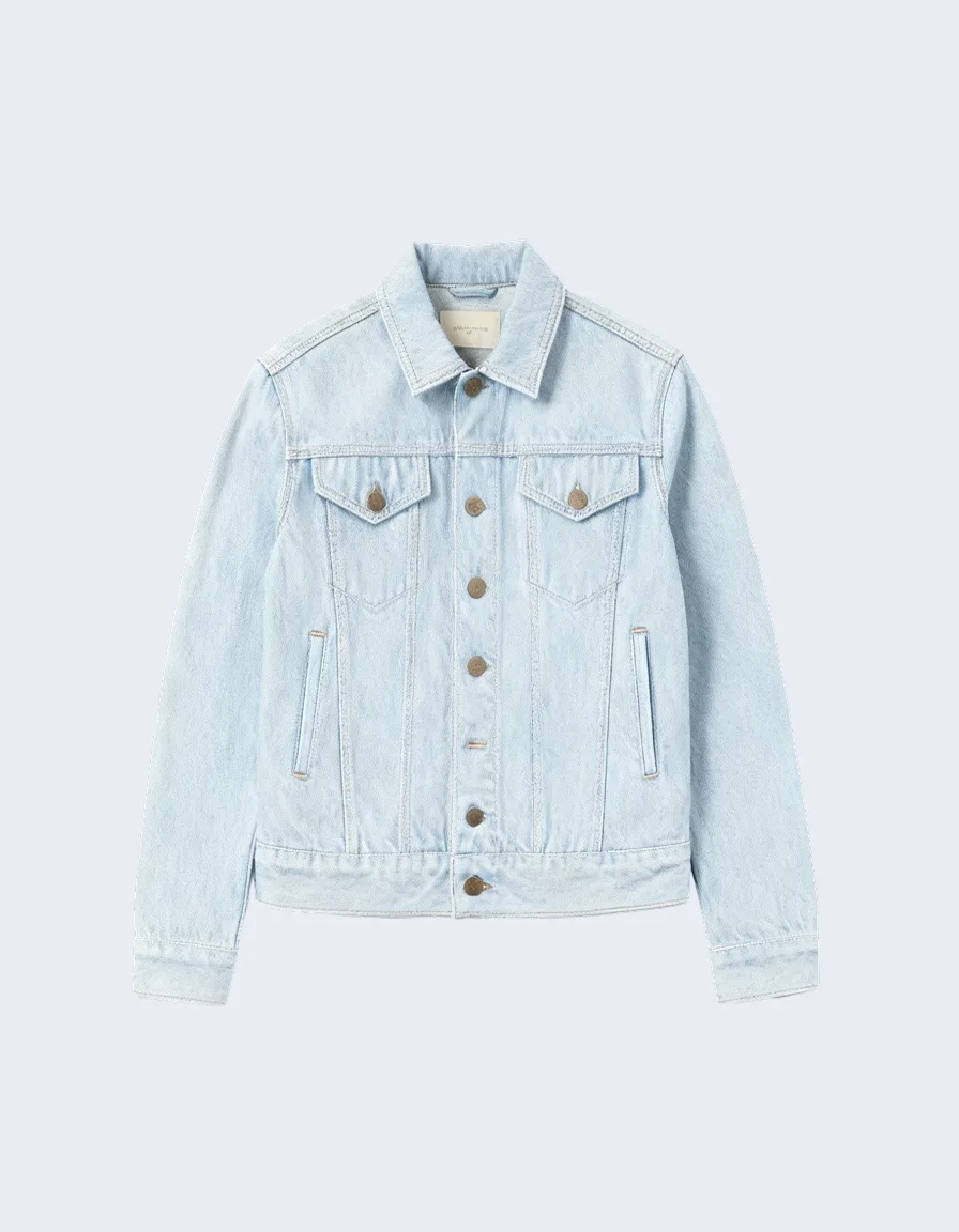 Denim Crop Jacket - Image 3