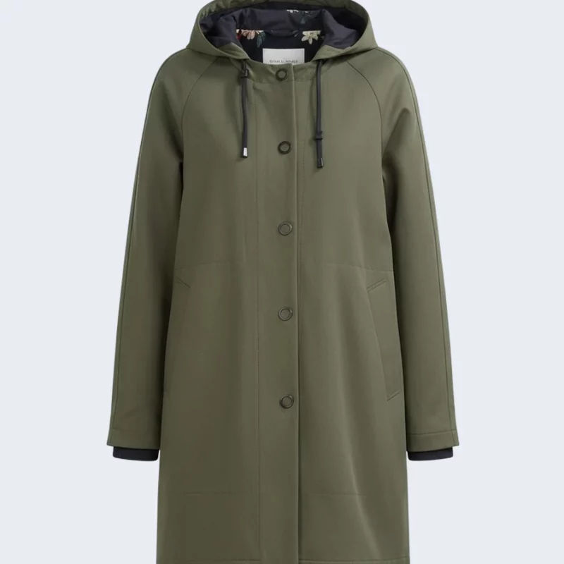 Olive Utility Jacket - Image 2