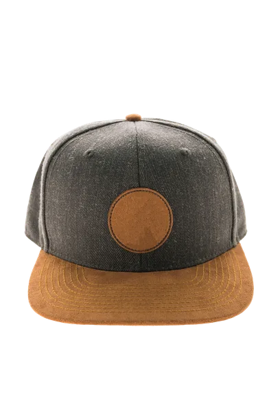 Fashionable two tone wool cap
