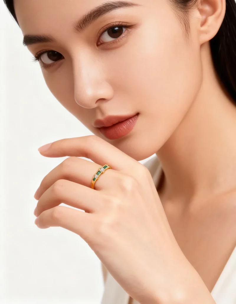 Acrylic Diamond Ring