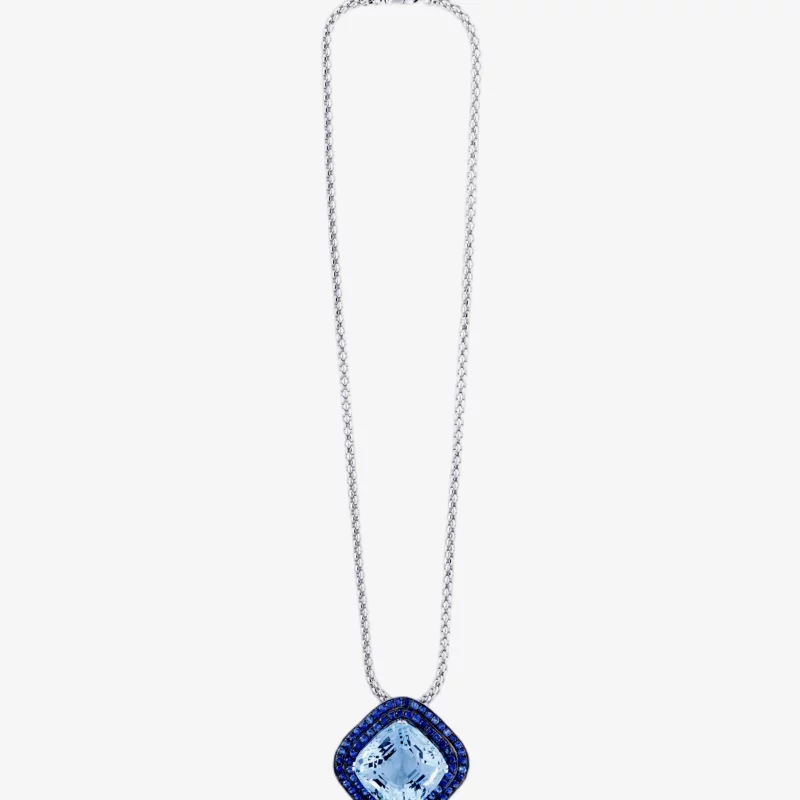 Blue Stone Necklace - Image 1
