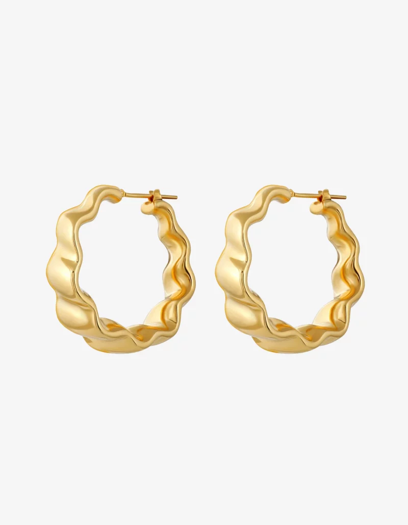 Gold Princess Earring