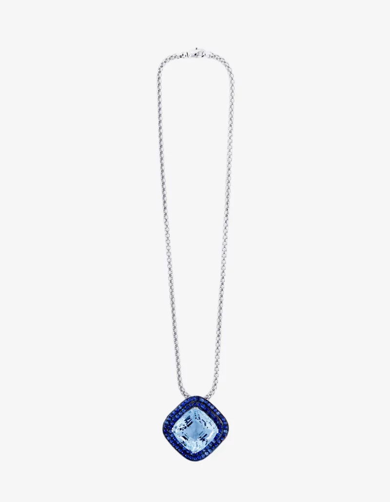Blue Stone Necklace