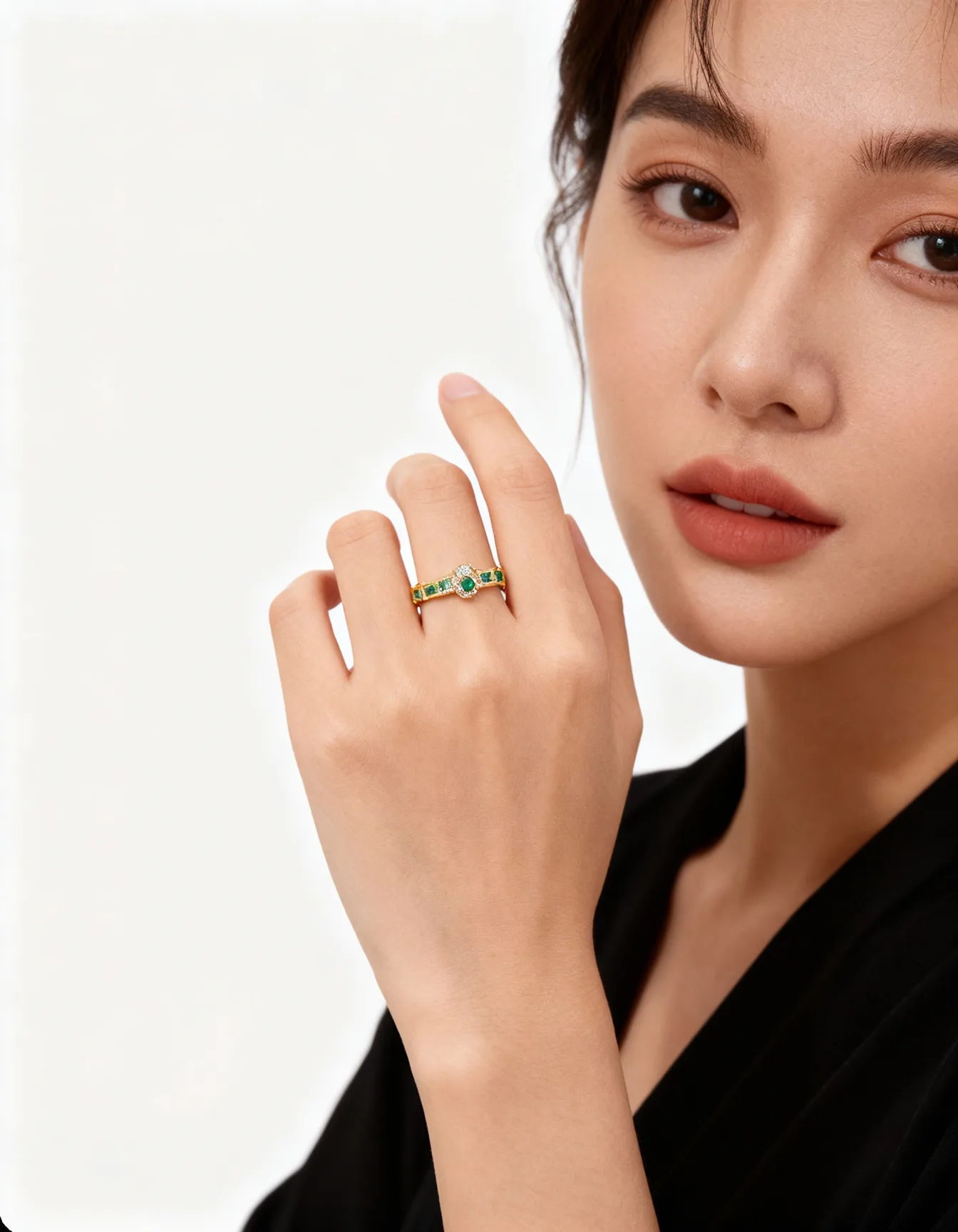 Acrylic Diamond Ring