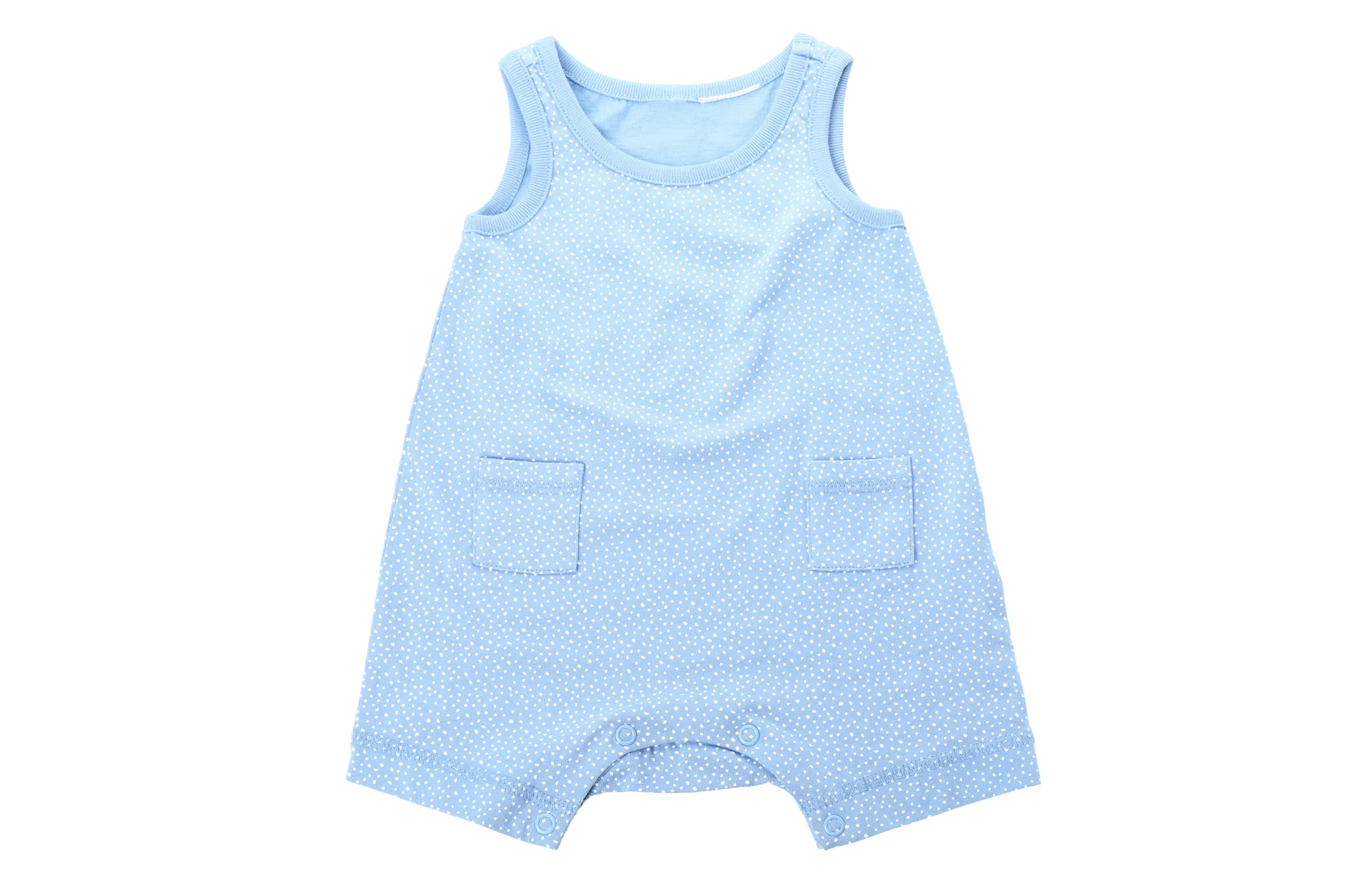 Classic light wash denim utility vest