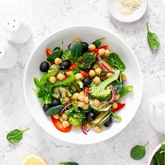 Chickpea, Broccoli & Olive Power Bowl