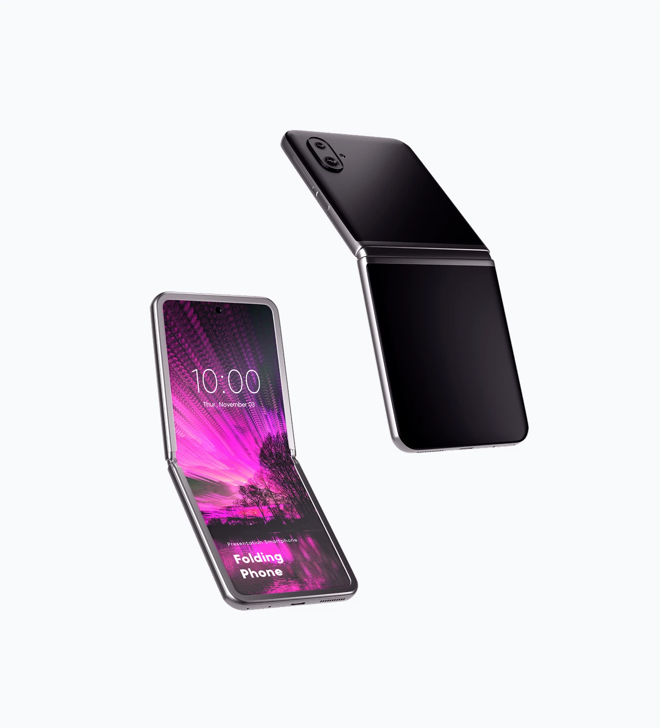 FlexFold Z Flip Smartphone — 256 GB - Image 1